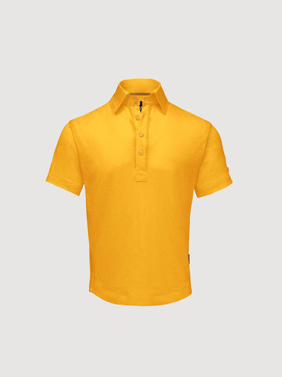 Madeira French Linen Short Sleeve Polo
