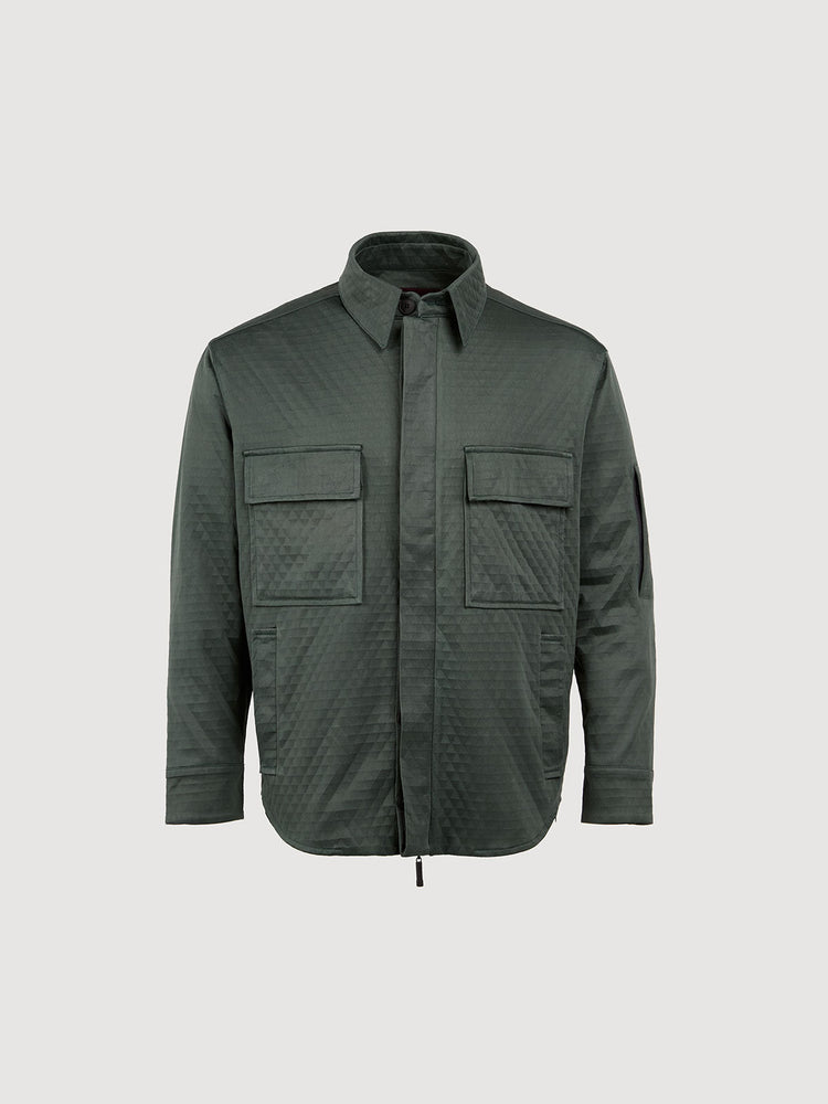 Dark Military Olive and Aqua