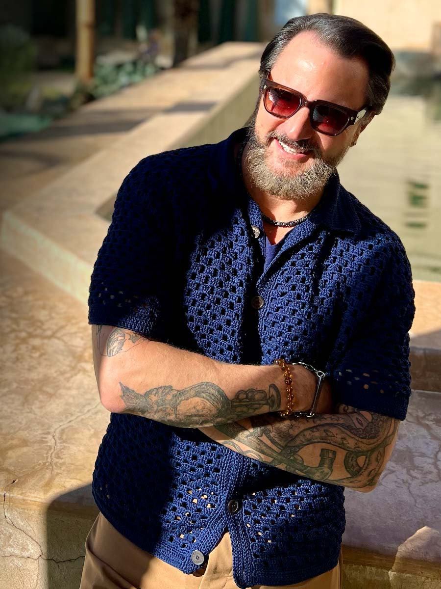 Grand Prix Hand Crocheted Shirt (Limited Edition)