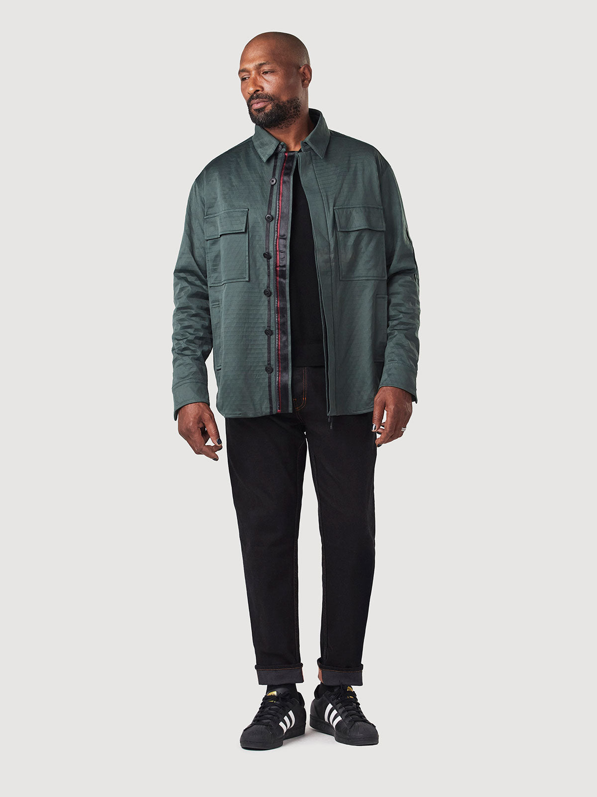 Dark Military Olive and Italian Plum / SM (Short)