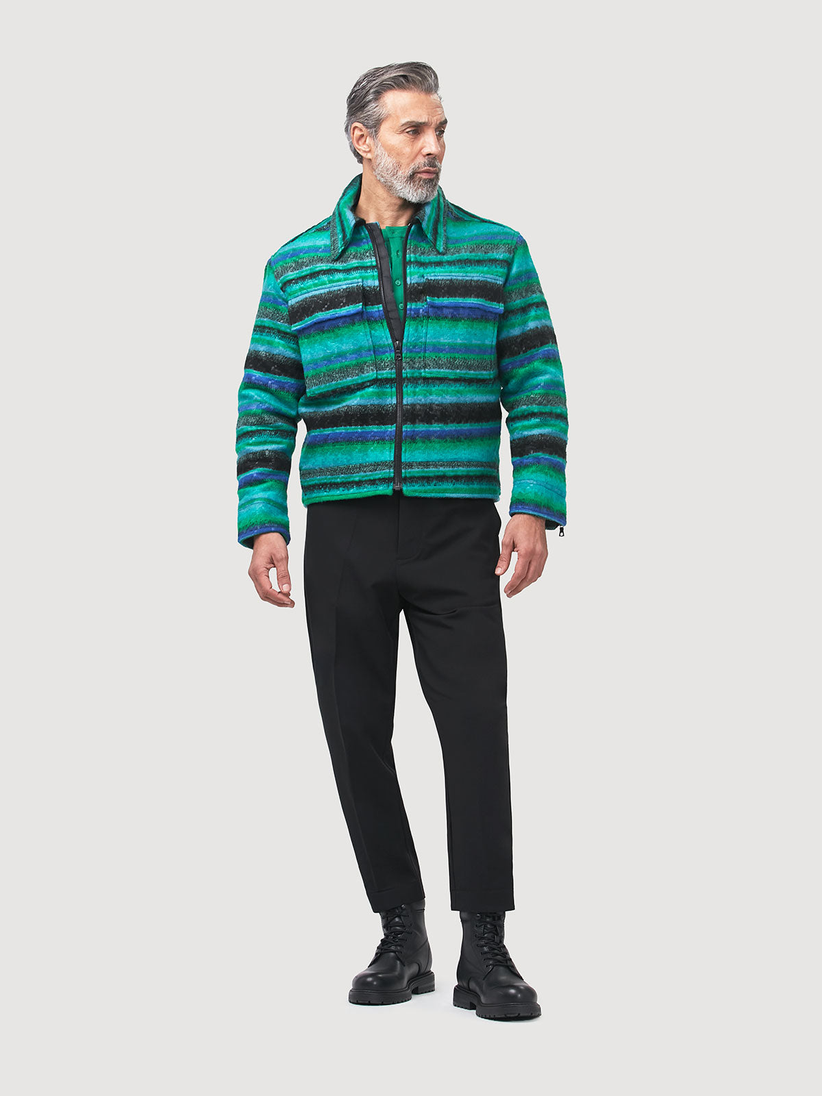 Teal Check Edit / SM (Short)